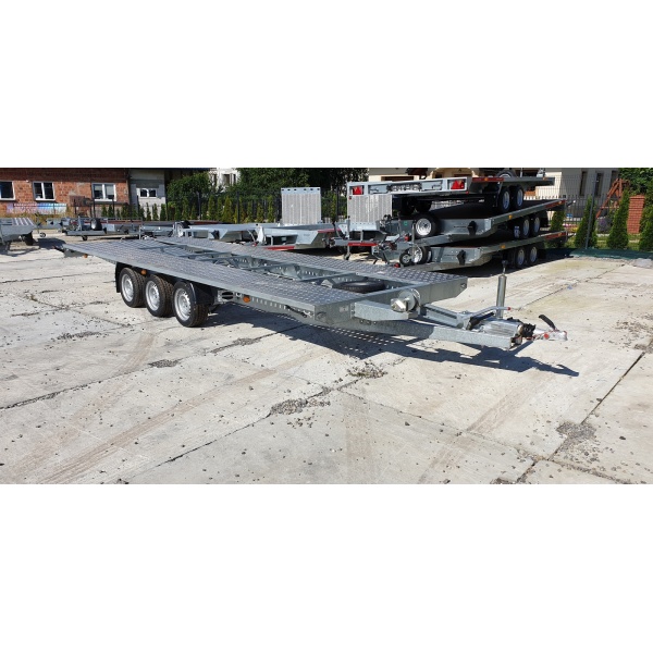 MARS 6x2,1m 3,5T 3 OSIE PUSTA W ŚRODKU